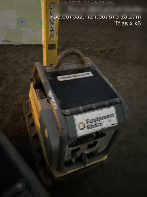 2020 Wacker Neuson DPU4545HEH Standard Reversible Plate Compactor 1000#