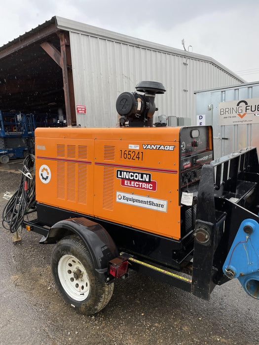 2021 Lincoln Electric Vantage 549X Ready Pak 3, ORANGE (includes trailer, cable rack, fender light kit)