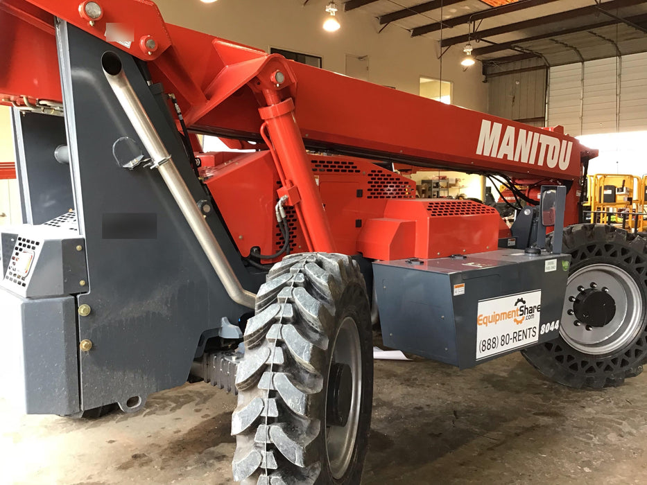 2019 Manitou MTA8044 MTA 8044 - 74 HP T4, Canopy, Worklights/Strobe, Beacon, 66" Carriage, 48" Forks, Solid Tires, Lift Hook, Aux Hydraulics