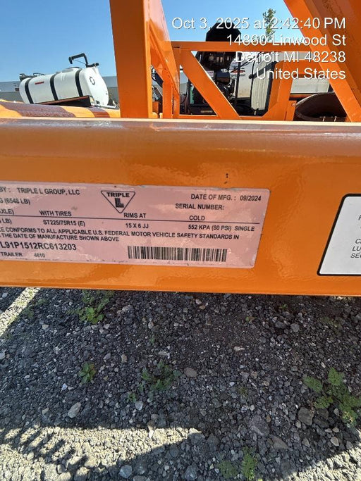 2024 TRIPLE L 4610