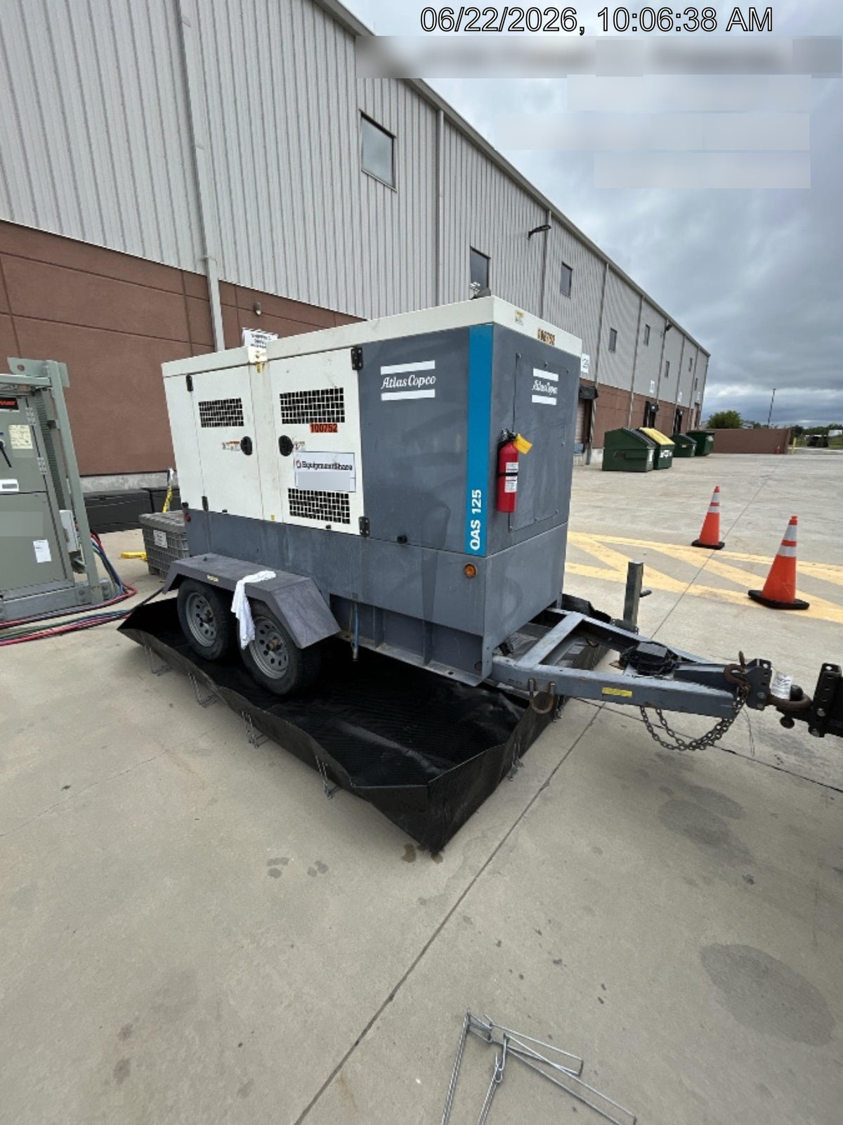 2022 ATLAS COPCO QAS 125