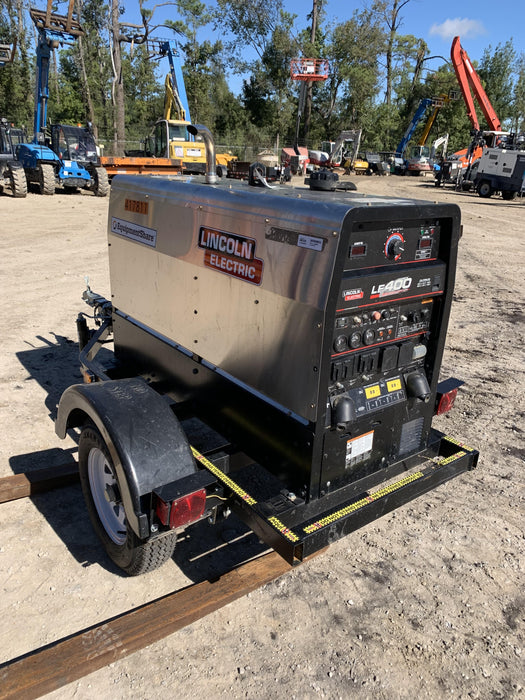 2024 Lincoln Electric LE400 Kubota V1505, Trlr, Cable Rack, Light Kit, ES Decals, T3