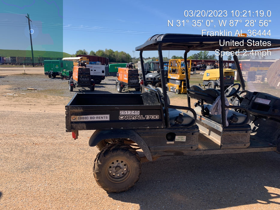 2023 Club Car CA1700D Canopy, Diesel, 4 Passenger