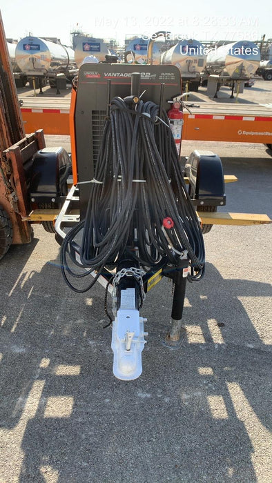 2021 Lincoln Electric Vantage 322 Vantage 322 Ready Pak 3 w/ Decals, ORANGE (includes trailer, cable rack, fender light kit) NO Telematics