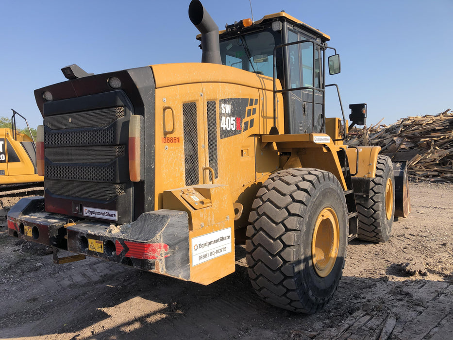 2019 Sany SW405K Tier 4, Cab, 3rd Function Hydraulics Smooth Pin On Bucket