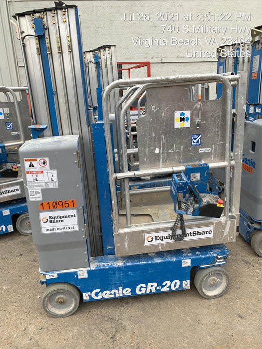 2020 GENIE GR-20