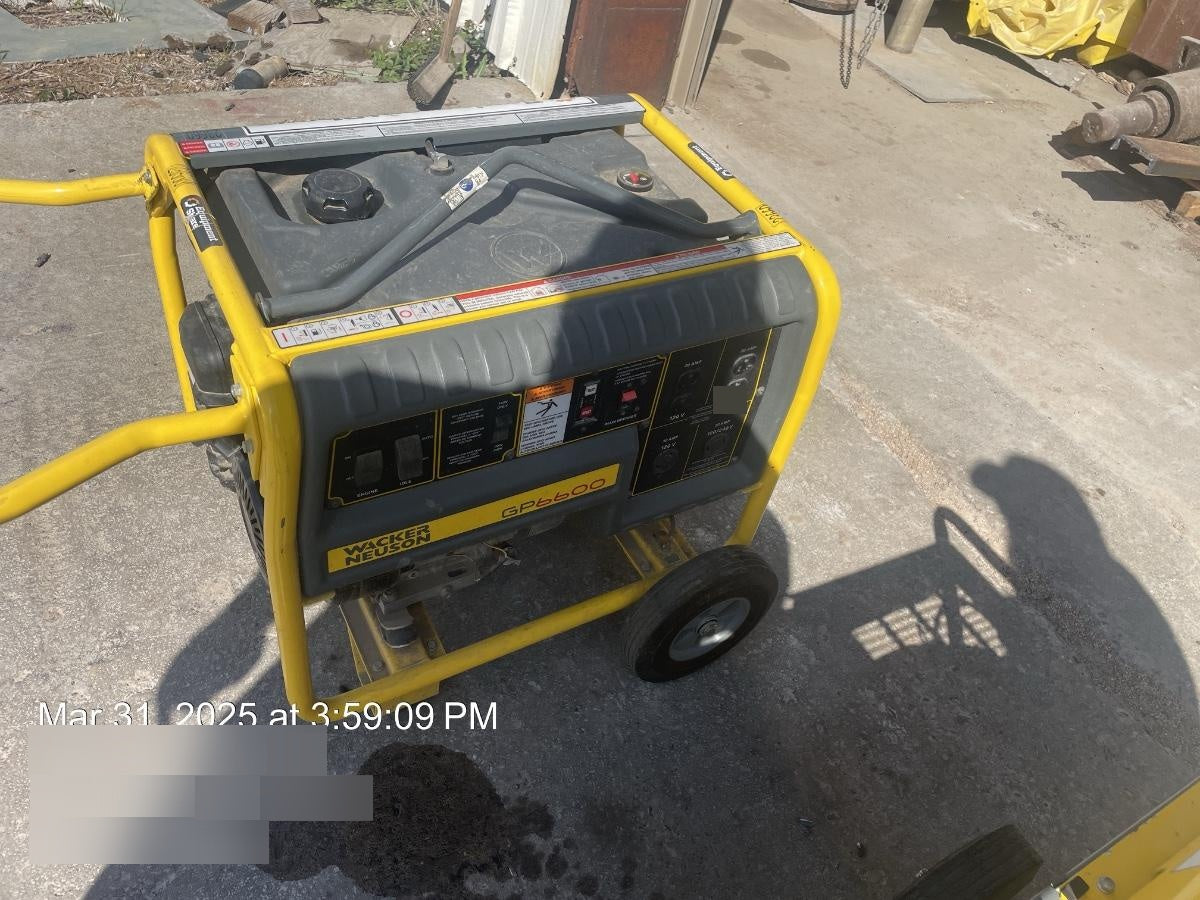 2019 WACKER NEUSON GP6600A