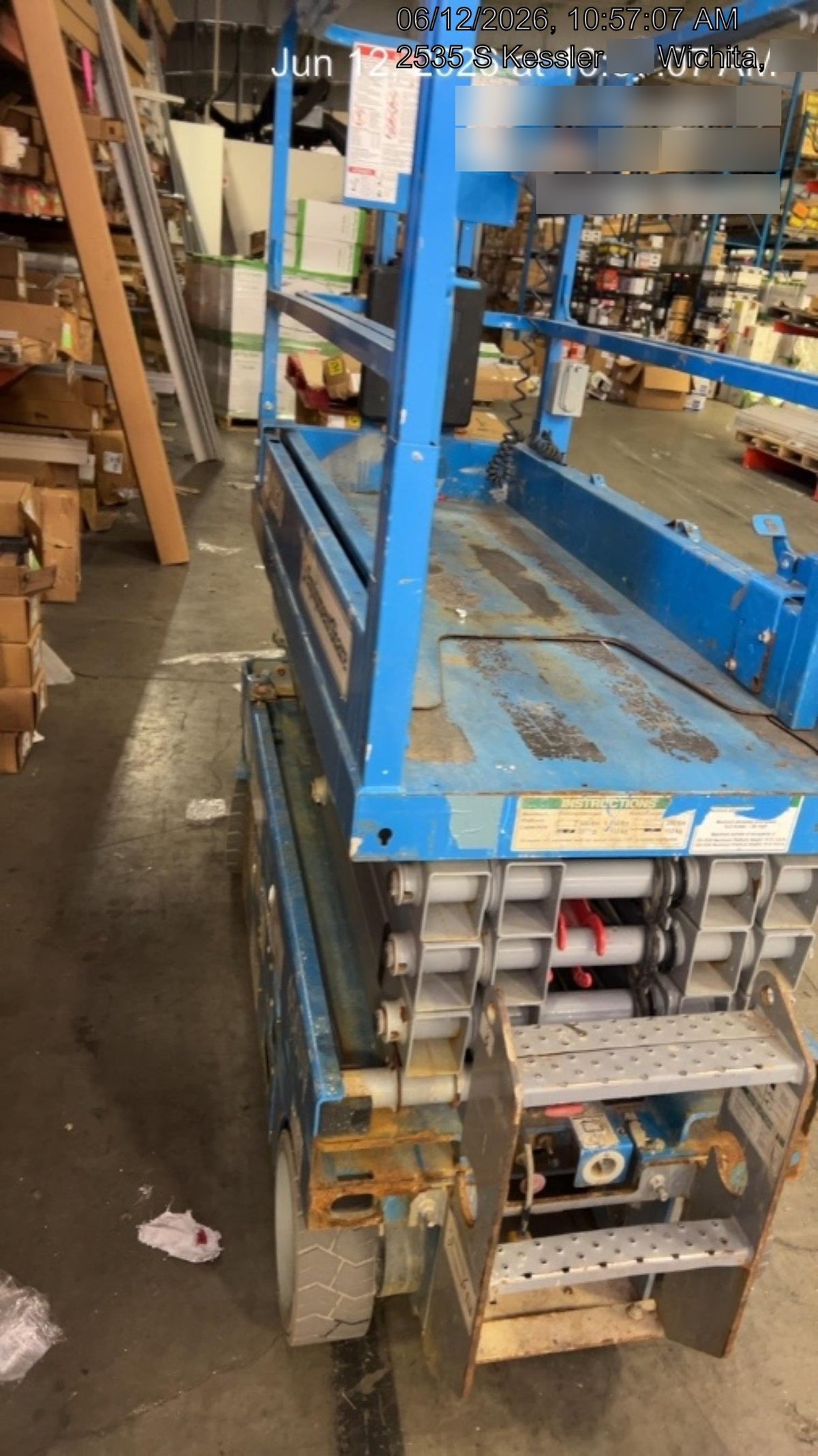 2019 Genie GS-1930 Fixed rails with chain Entry
