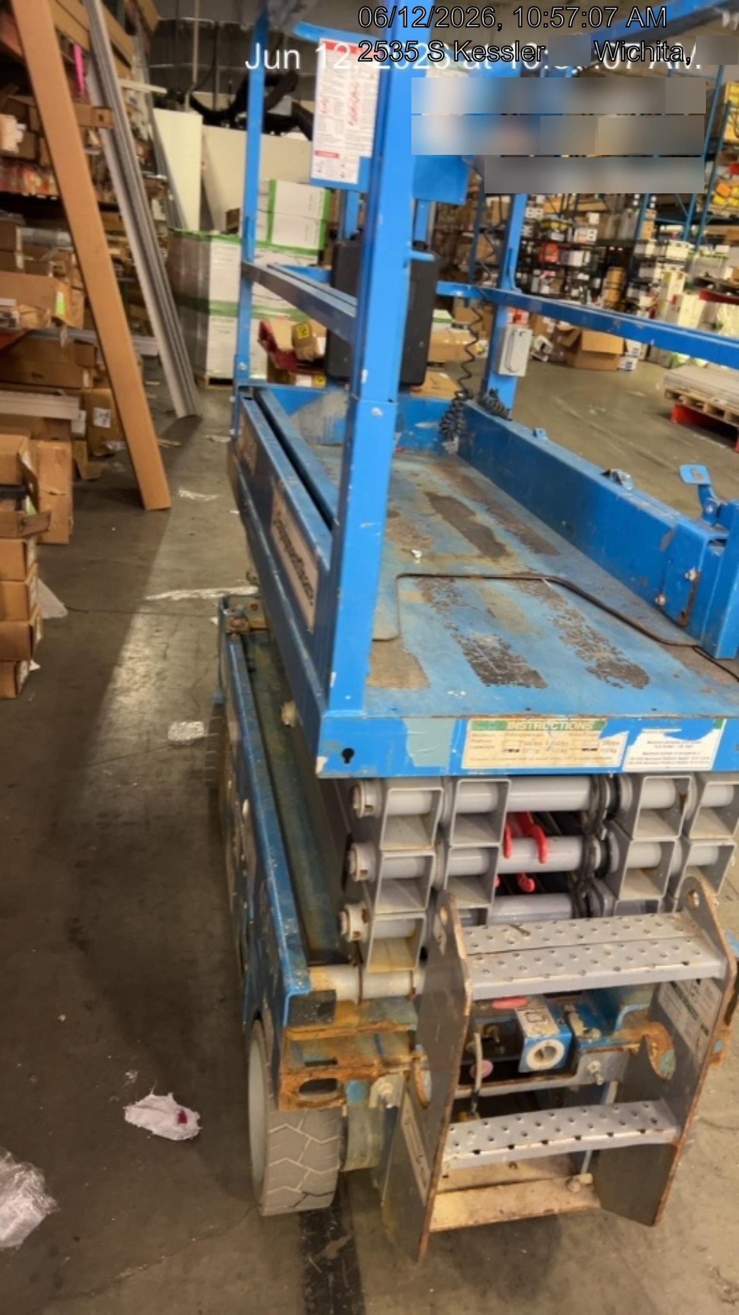 2019 Genie GS-1930 Fixed rails with chain Entry