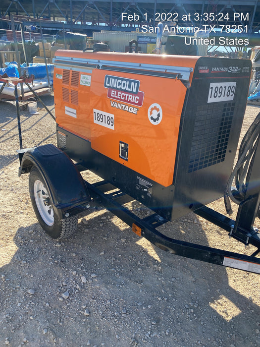 2021 Lincoln Electric Vantage 322 VANTAGE 322 READY-PAK 3