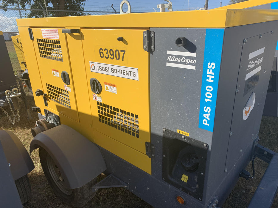 2020 ATLAS COPCO PAS 100 HF CS Enclosed