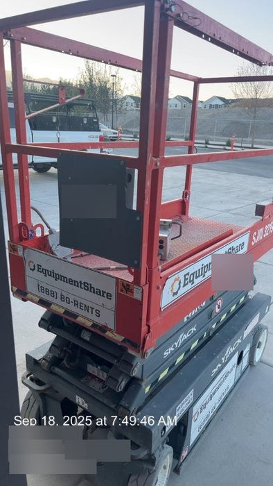 2019 Skyjack SJIII-3219 Standard Options