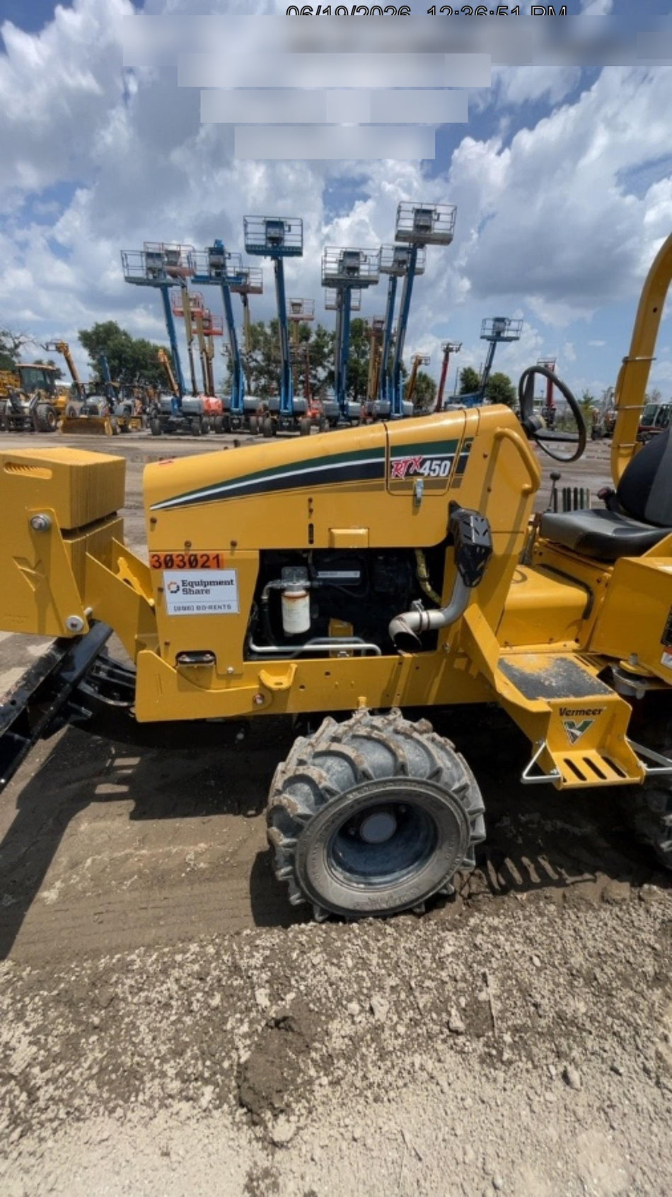2023 VERMEER RTX450