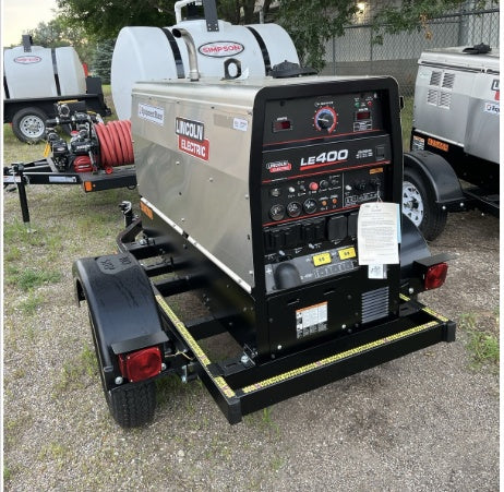 2024 Lincoln Electric LE400 Kubota V1505, Trlr, Cable Rack, Light Kit, ES Decals, T3