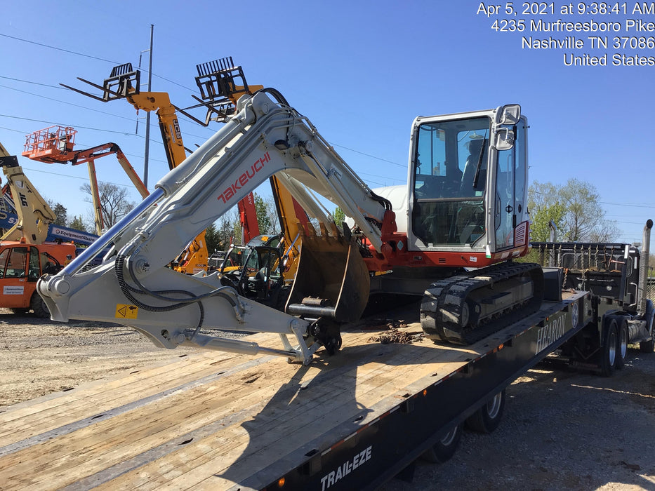 2020 Takeuchi TB290C Cab/Heat/Air, Rubber Tracks, Manual TAG QC
