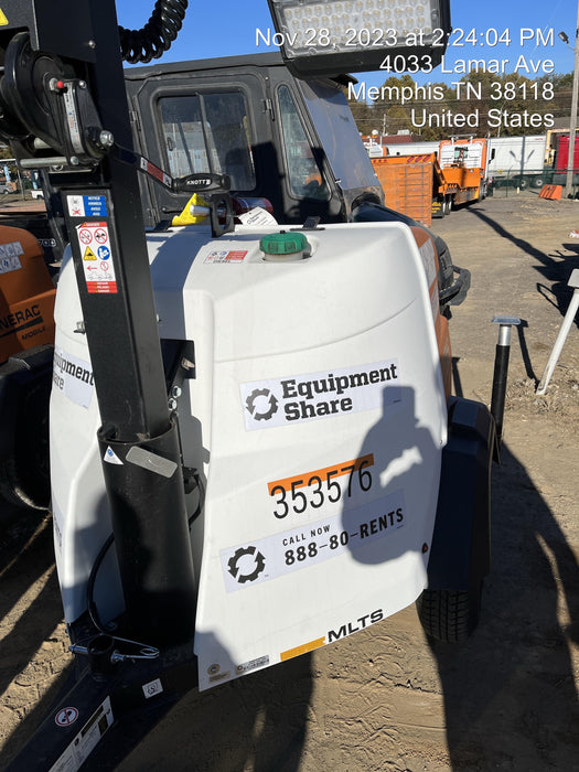 2023 Generac MLT2 Diesel, Flex Switch 120V Input, Powerzone Controller, (4) 320W LED Lights, 4kW Generator, 39.9 Gal Fuel Tank, 2" Ball, T3