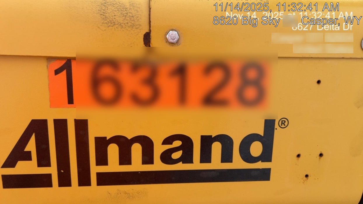 2021 Allmand NLV3GR (4) LED Light Fixture 350W, 23' Vertical Mast, 3kW Prime, Towable, Deep Sea L401, Leveling Jacks, Yanmar T4F 5.8hp