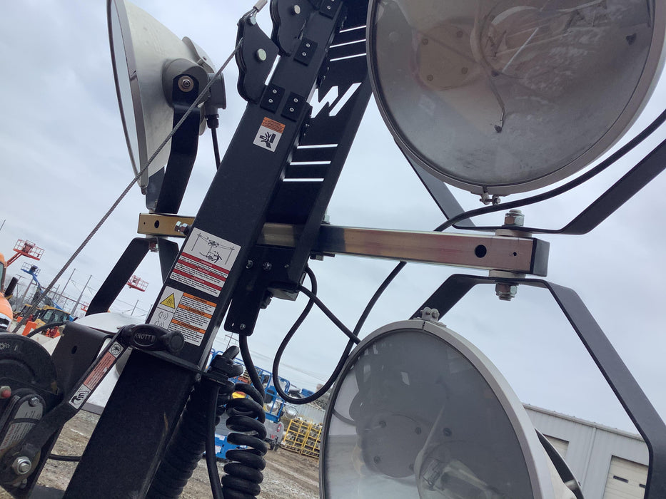 2018 Wacker Neuson LTV6L-MH Wacker Neuson LTV6L Mobile Light Tower w/Fuel Level Sensor Installed