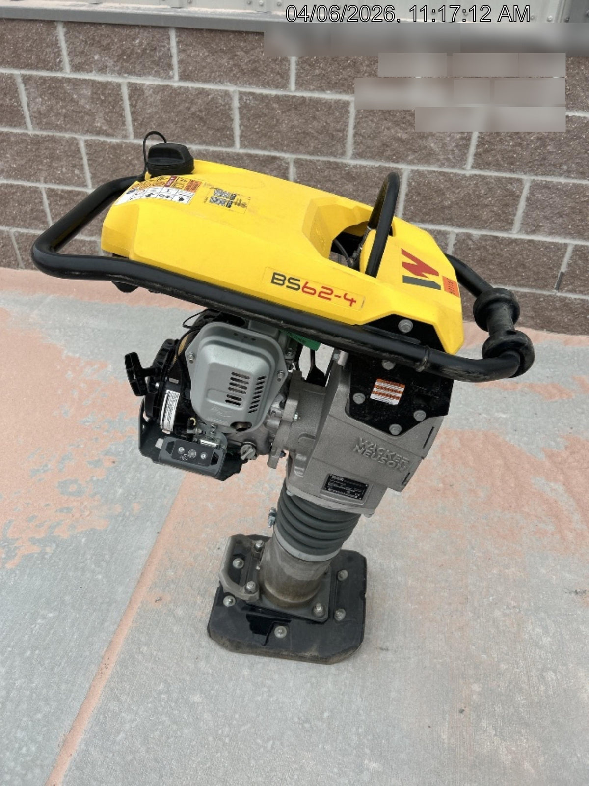2025 WACKER NEUSON BS62-4Ab/28