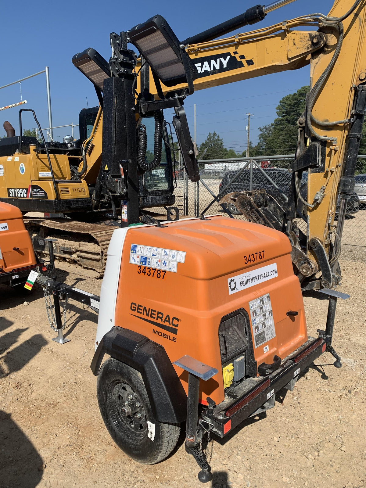 2023 Generac MLT2 Diesel, Flex Switch 120V Input, Powerzone Controller, (4) 320W LED Lights, 4kW Generator, 39.9 Gal Fuel Tank, 2" Ball, T3