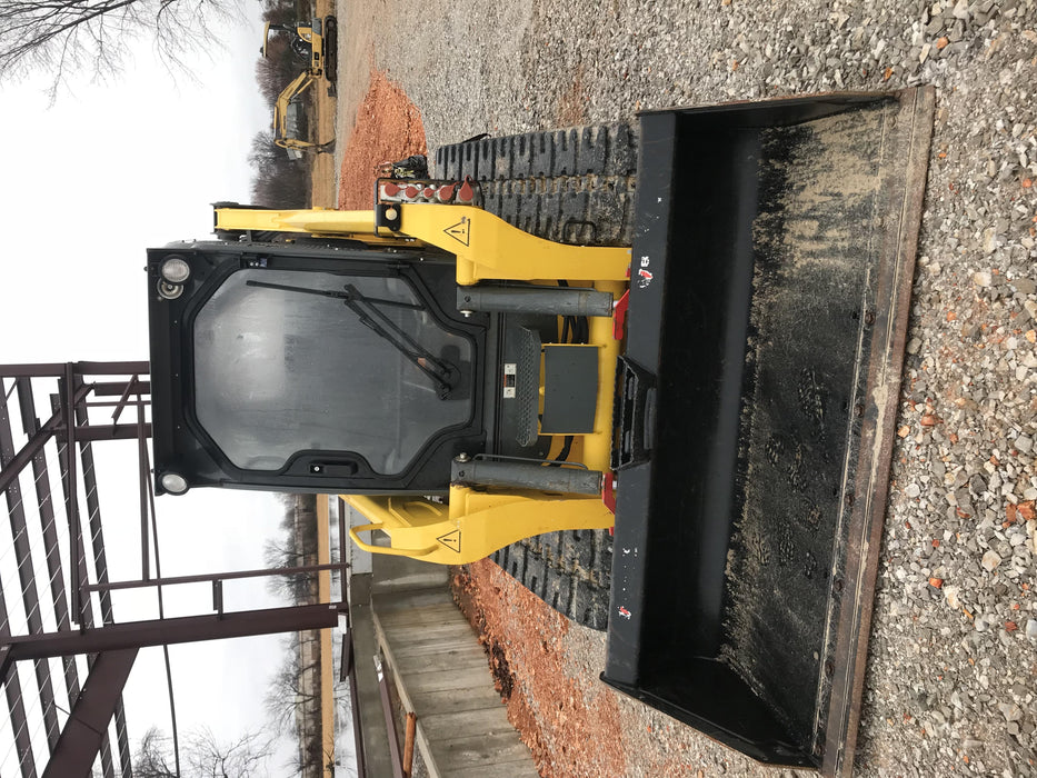 2018 Wacker Neuson ST45 ST45 10K Tracked Skid Loader, Cab / Heat / AC , ISO, Bucket Leveling, High Flow, 84" Bucket LP w/ Teeth