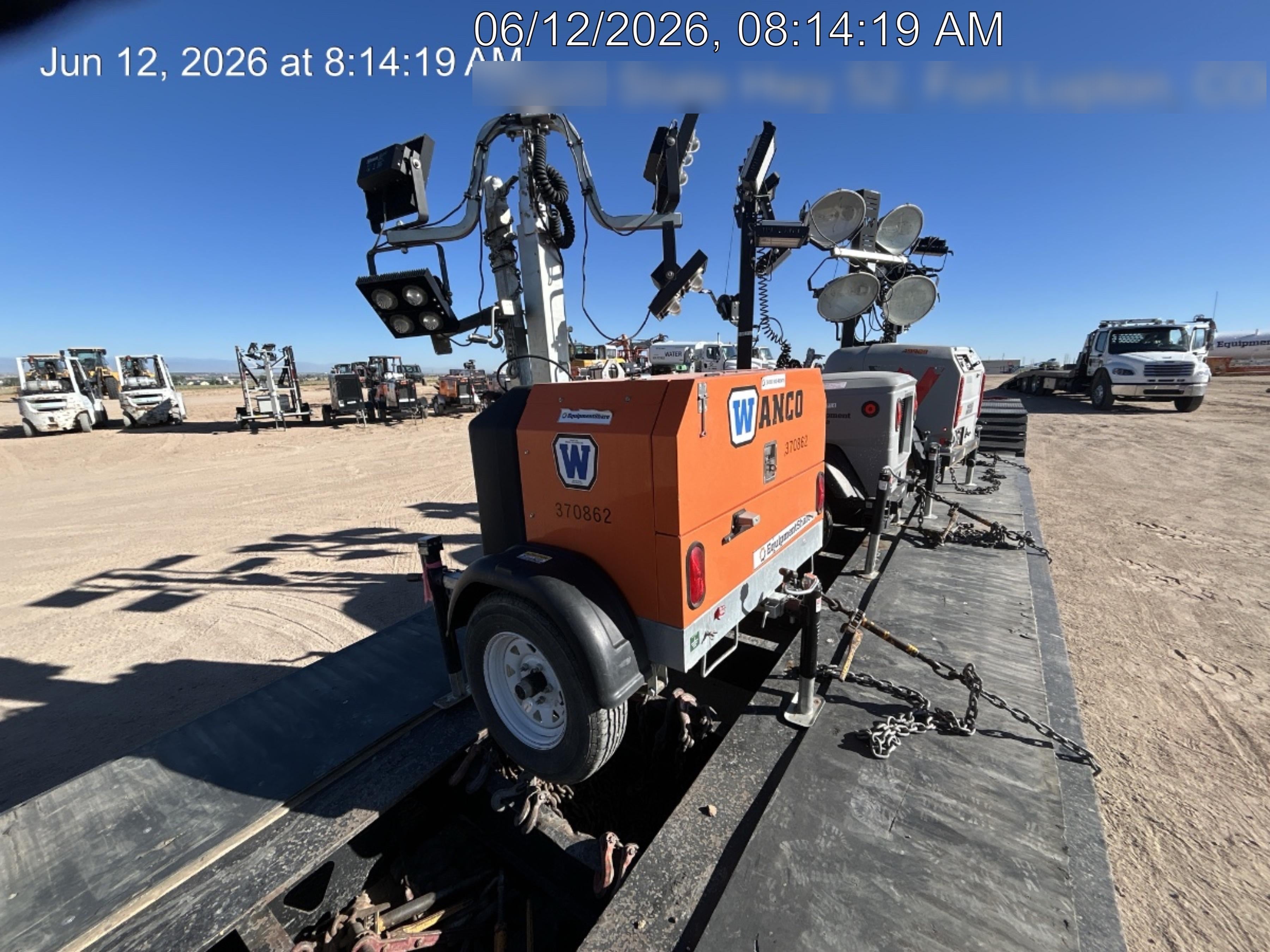 2023 Wanco WLTT-4MM4K Diesel, Deep Sea Controller, Shore Power Plug, Auto Start, (4) 350W LED Floodlights, 4kW Generator, 60 Gal Fuel Tank, 2" Ball, T3