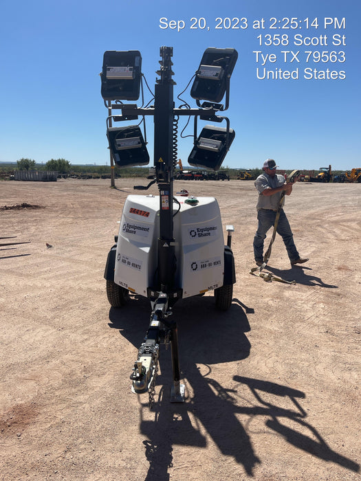 2023 Generac MLT2 Diesel, Flex Switch 120V Input, Powerzone Controller, (4) 320W LED Lights, 4kW Generator, 39.9 Gal Fuel Tank, 2" Ball, T3