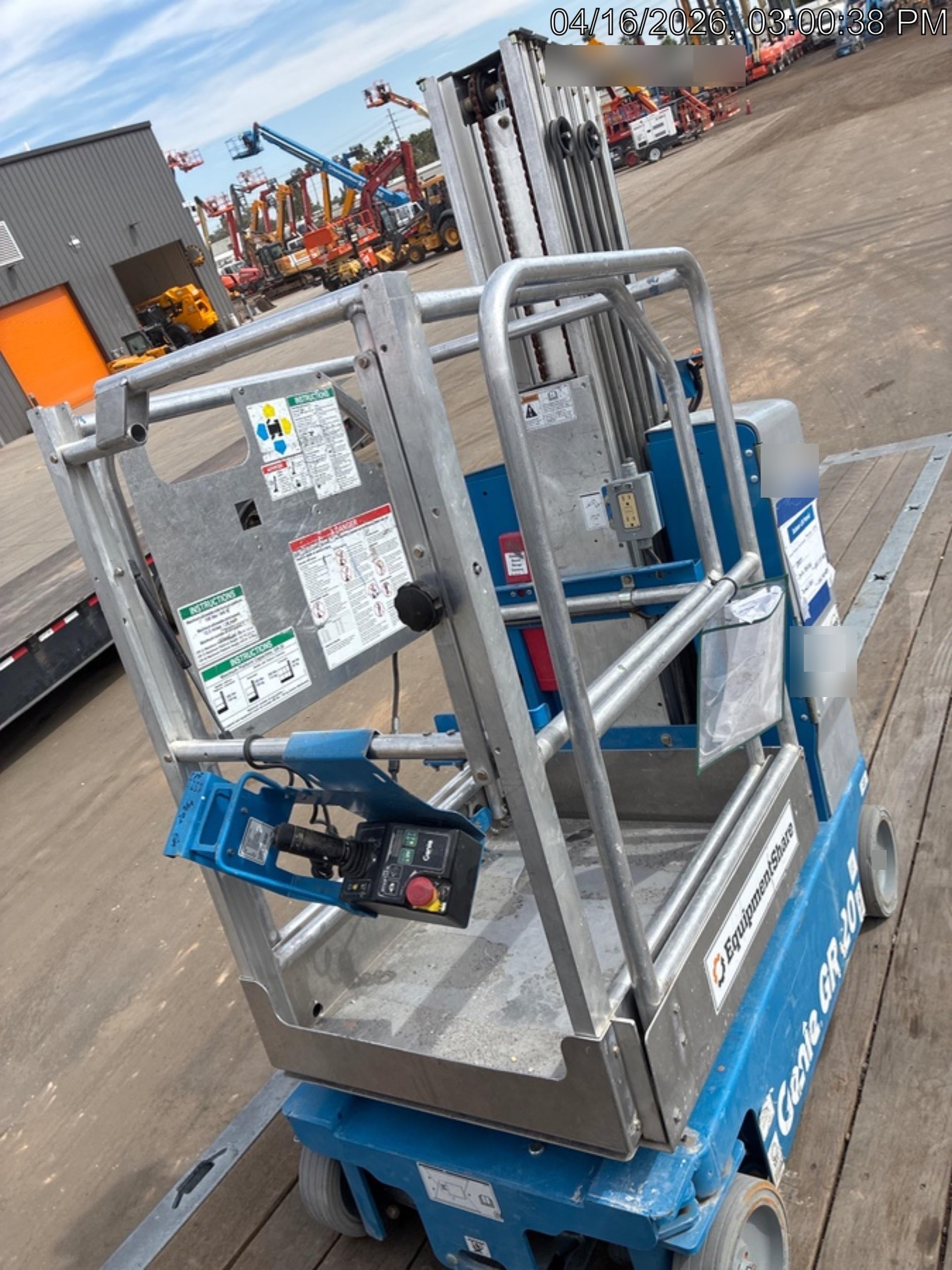 2019 GENIE GR-20