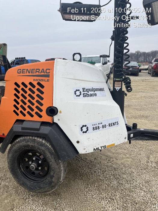 2024 Generac MLT2 Diesel, Flex Switch 120V Input, Powerzone Controller, 
(4) 320W LED Lights, 4kW Generator, 39.9 Gal Fuel Tank, 2" Ball, T3