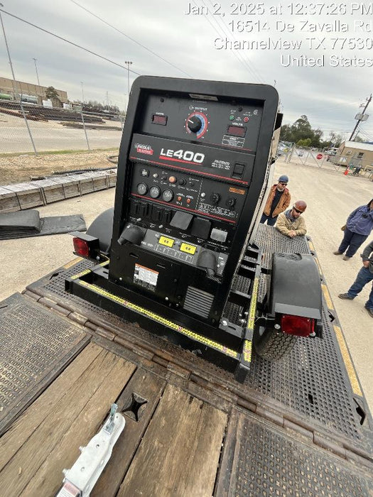 2024 Lincoln Electric LE400 Kubota V1505, Trlr, Cable Rack, Light Kit, ES Decals, T3