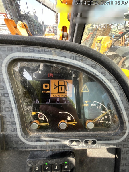 2019 JCB 510-56 Canopy, 74 HP, Solid Tires, STD Worklight, Beacon, Aux Hydraulics, Lifting Eye, Back up Alarm w/66" Carriage/60" Forks