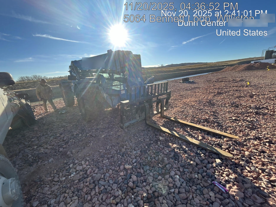 2019 Genie GTH-1056 6' Forks* Genie GTH-1056 w/Enclosed Cab w/HVAC, Work Lights, Solid Tires, Beacon, 60" Carriage and Forks