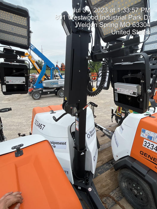 2023 Generac MLT2 Diesel, Flex Switch 120V Input, Powerzone Controller, (4) 320W LED Lights, 4kW Generator, 39.9 Gal Fuel Tank, 2" Ball, T3