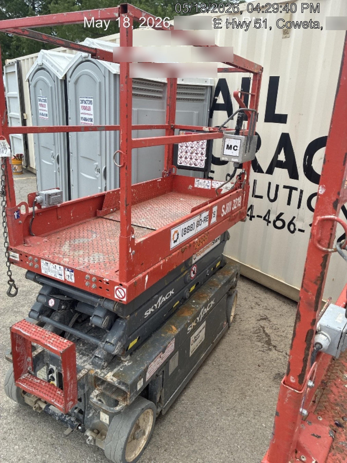 2019 Skyjack SJIII-3219 Skyjack SJIII3219 Standard w/Trojan Batteries
