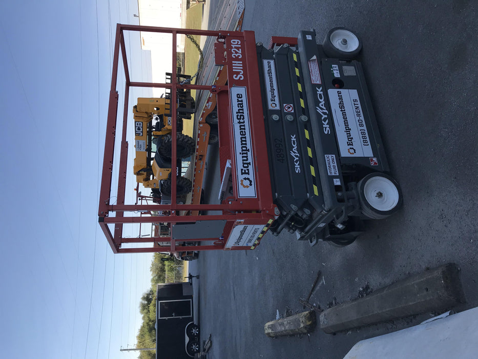 2019 Skyjack SJIII-3219 Standard Options, Trojan Batteries