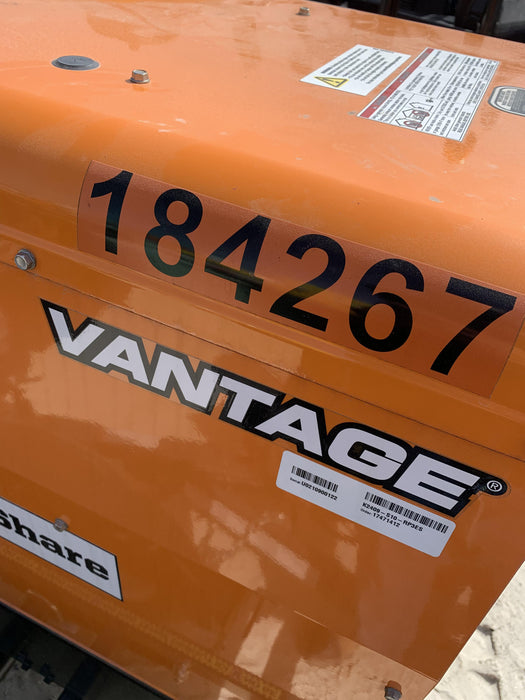 2021 Lincoln Electric Vantage 322 Vantage 322 Ready Pak 3 w/ Decals, ORANGE (includes trailer, cable rack, fender light kit) NO Telematics
