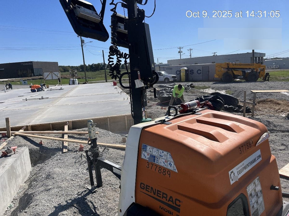 2023 Generac MLT2 Diesel, Flex Switch 120V Input, Powerzone Controller, 
(4) 320W LED Lights, 4kW Generator, 39.9 Gal Fuel Tank, 2" Ball, T3