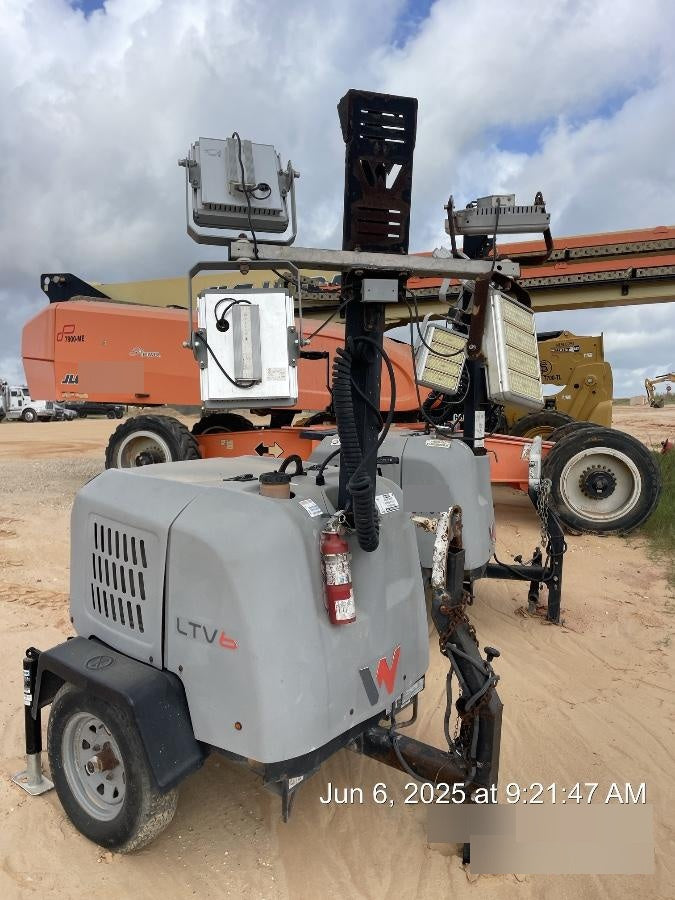 2019 Wacker Neuson LTV6K-LED LTV6K Light Tower, LED 300W, Telematics EQ SH Kubota