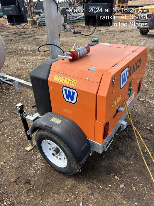 2023 Wanco WLTT-4MM4K Diesel, Deep Sea Controller, Shore Power Plug, Auto Start, (4) 350W LED Floodlights, 4kW Generator, 60 Gal Fuel Tank, 2" Ball, T3