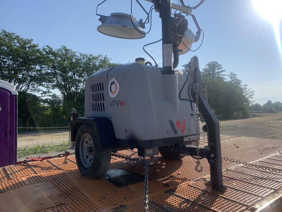 2019 Wacker Neuson LTV6L-MH Wacker Neuson LTV6L Mobile Light Tower w/Fuel Level Sensor Installed