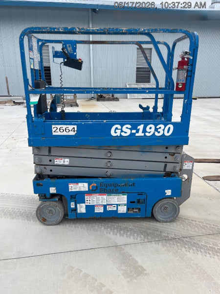 2017 Genie GS-1930 Genie GS-1930 Scissor Lift