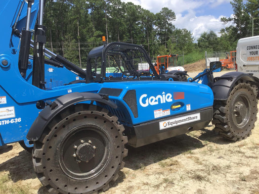 2019 Genie GTH-636 Canopy, Solid RT Tires, LED Work Lights, Beacon