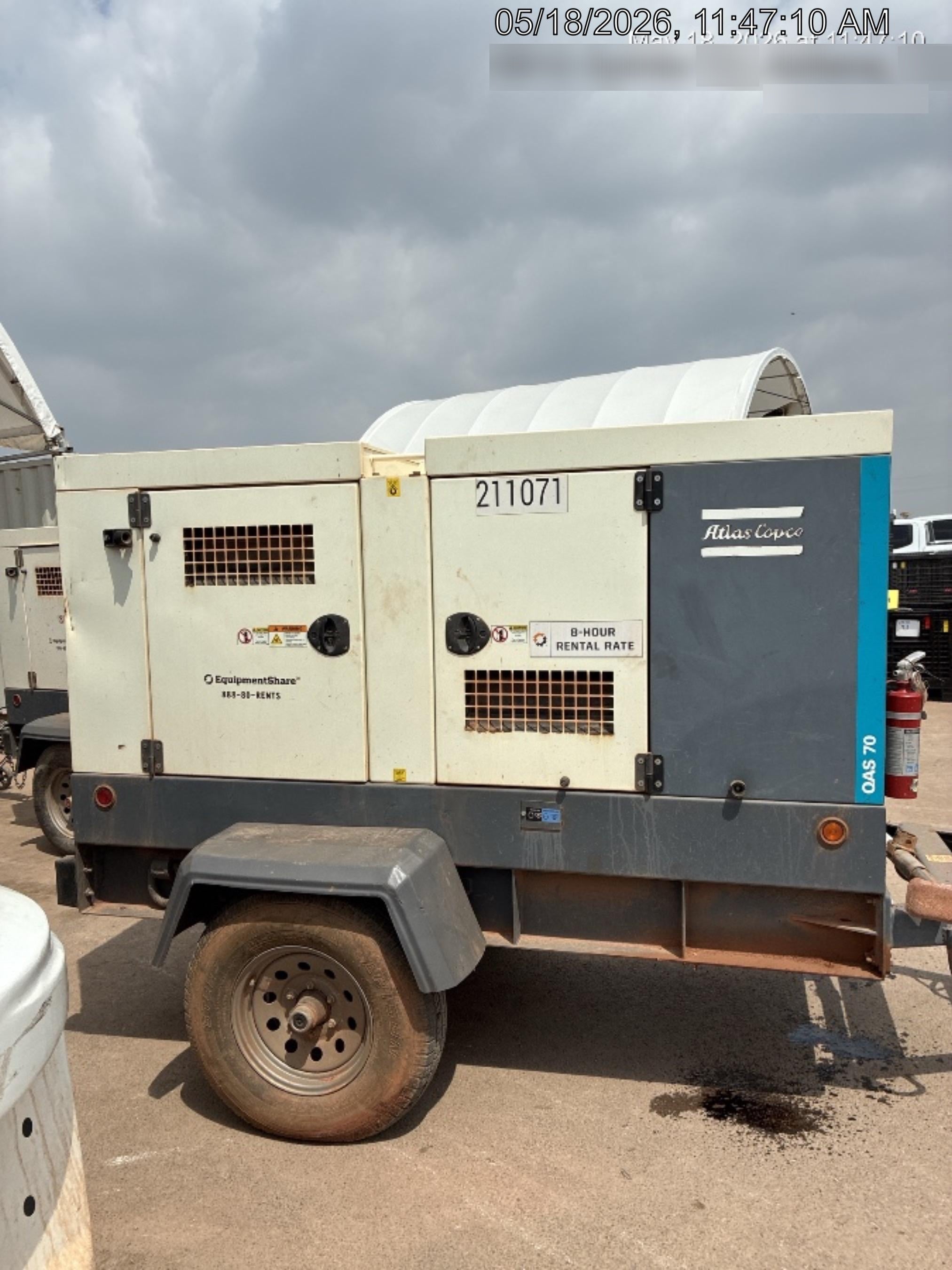 2022 ATLAS COPCO QAS 70