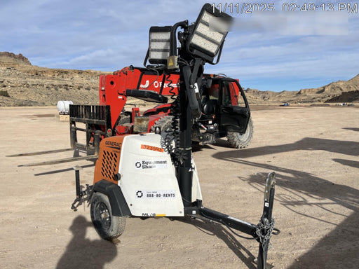 2023 Generac MLT2 Diesel, Flex Switch 120V Input, Powerzone Controller, (4) 320W LED Lights, 4kW Generator, 39.9 Gal Fuel Tank, 2" Ball, T3