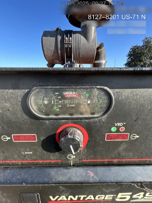 2022 Lincoln Electric Vantage 549X VANTAGE 549X READY-PAK 3