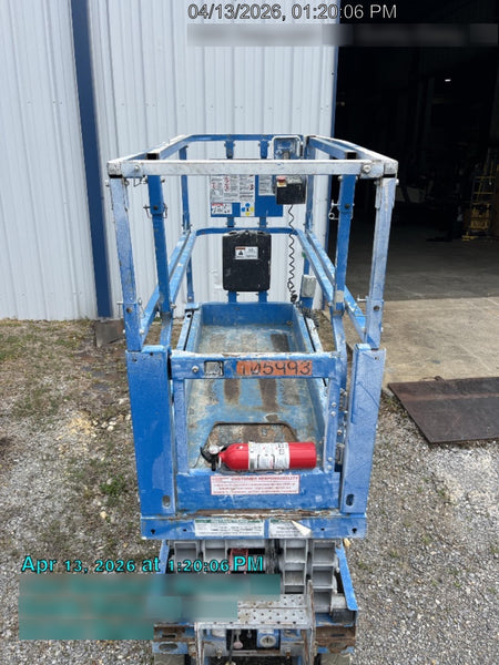 2020 Genie GS-1930 Solid Non Marking Tires, Beacon, Folding rails with half height swing gate