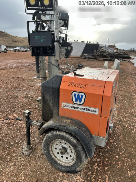2024 Wanco WLTT-4MM4K Diesel, Deep Sea Controller, Shore Power Plug, Auto Start, (4) 350W LED Floodlights, 4kW Generator, 60 Gal Fuel Tank, 2" Ball, T3