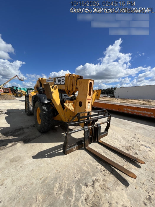 2020 JCB 510-56 Canopy, Solid Tires, Work Lights, Beacon, Aux Hydraulics, Back up Alarm, Lifting Eye, ES Decals