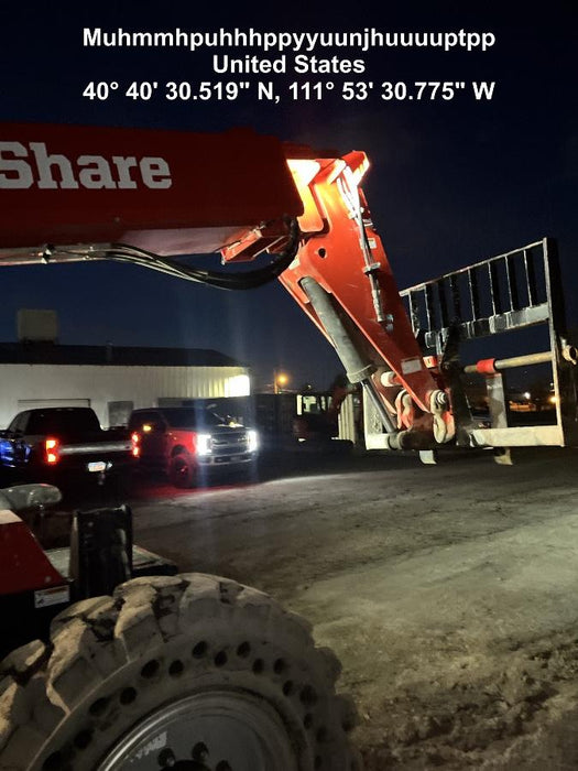 2021 Manitou MTA8044 Cab/Heat/Air, Solid Tires, Work Lights, Beacon, Aux Hydraulics, Back up Alarm, Lifting Eye, Mirrors, ES Keypad
