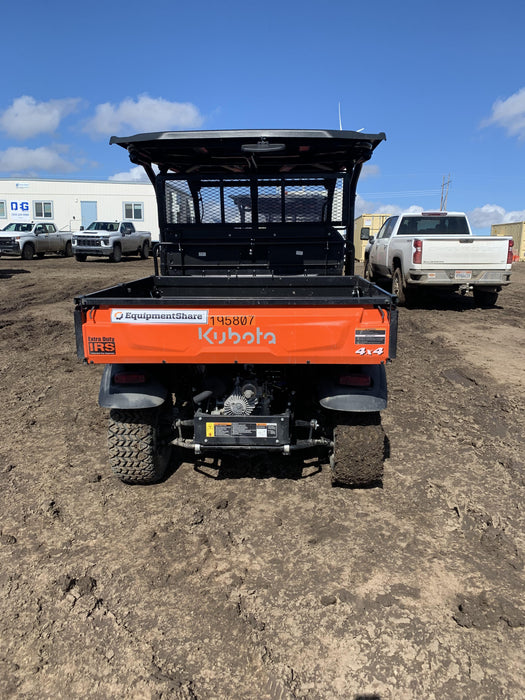 2022 Kubota RTV-X1140W-H Plastic Canopy, Windshield Acrylic Clear, LED Strobe Light, Wire Harness Kit, Back up Alarm